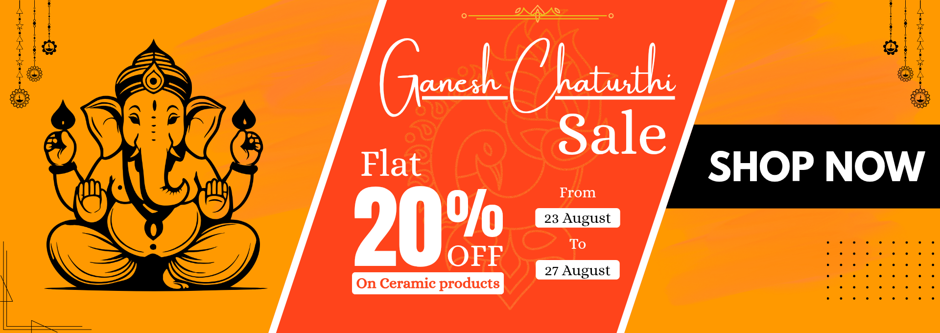 Ganesh Chaturthi Banner
